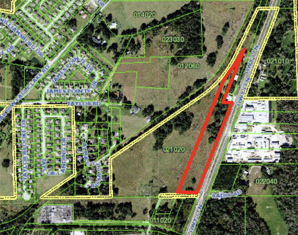 Commissioner's Report - Rezone property on Hwy 17 for residential development. 