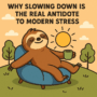 Slowing Down to Reduce stress